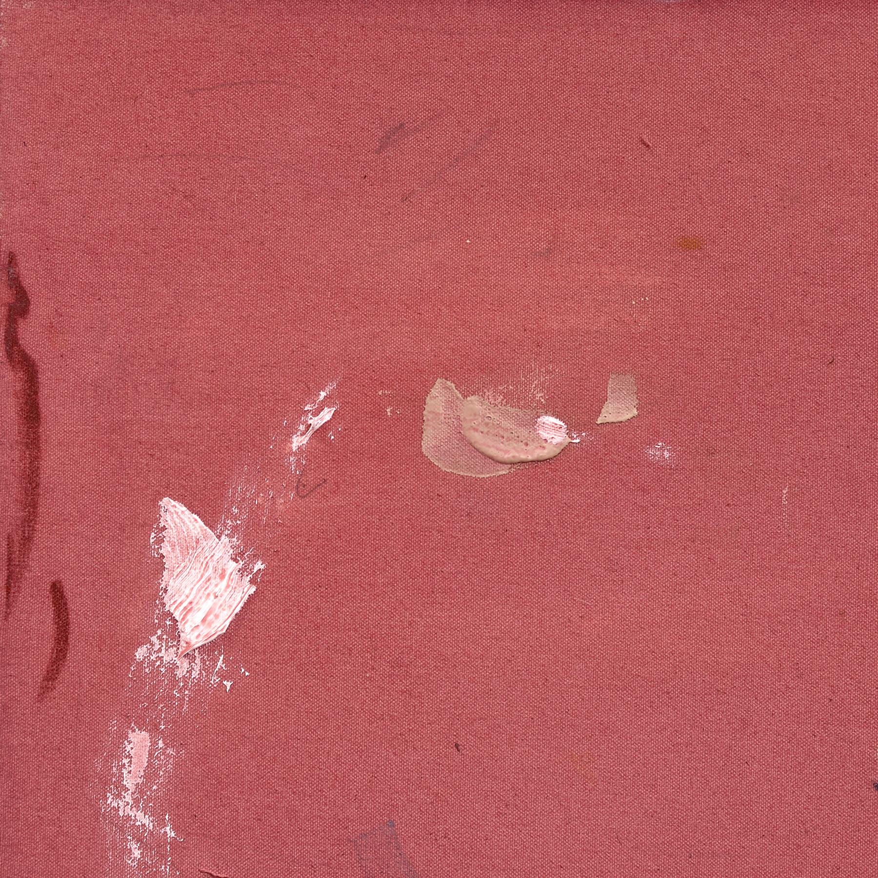I Prefer The Lights Off - Abstrakte staubige Rose Tone Textural Malerei auf Leinwand (Minimalistisch), Painting, von Taylour Martin