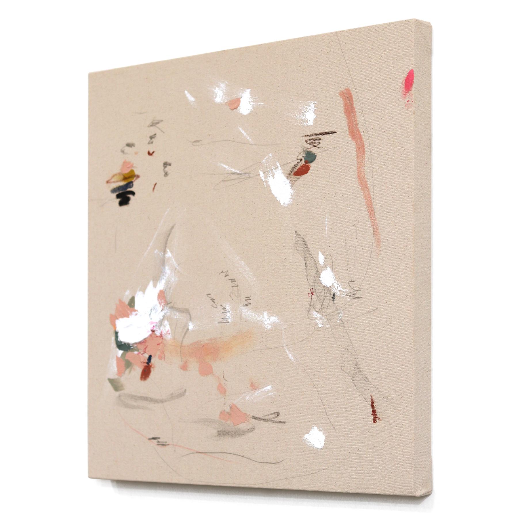 Non è mai una cosa seria - Pittura astratta minimalista su tela Nature 1