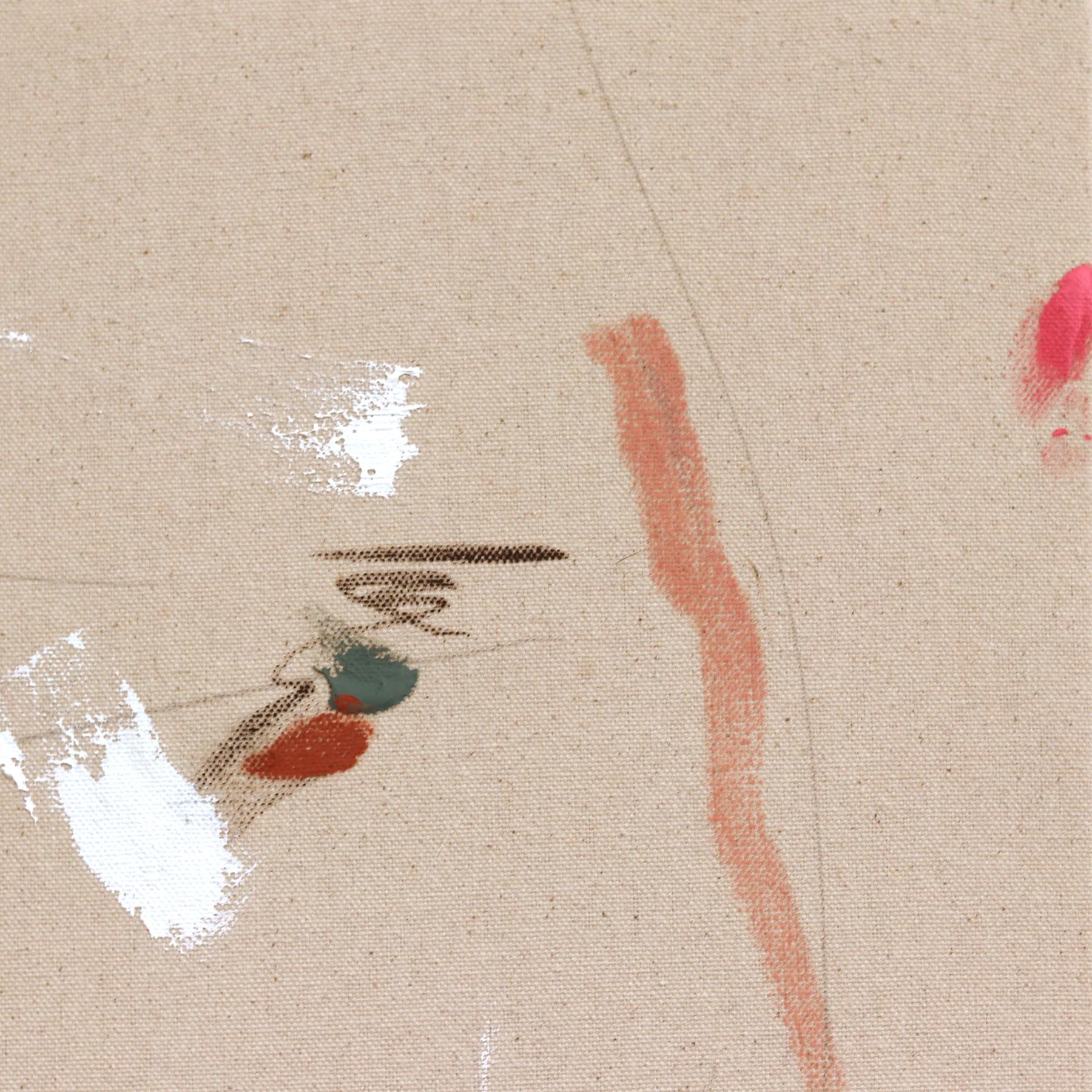 Non è mai una cosa seria - Pittura astratta minimalista su tela Nature 2