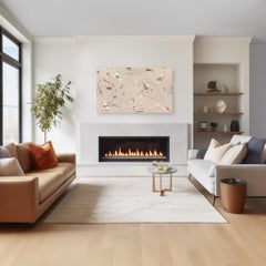 Mr. Lawrence - Pittura astratta minimalista su tela Nature