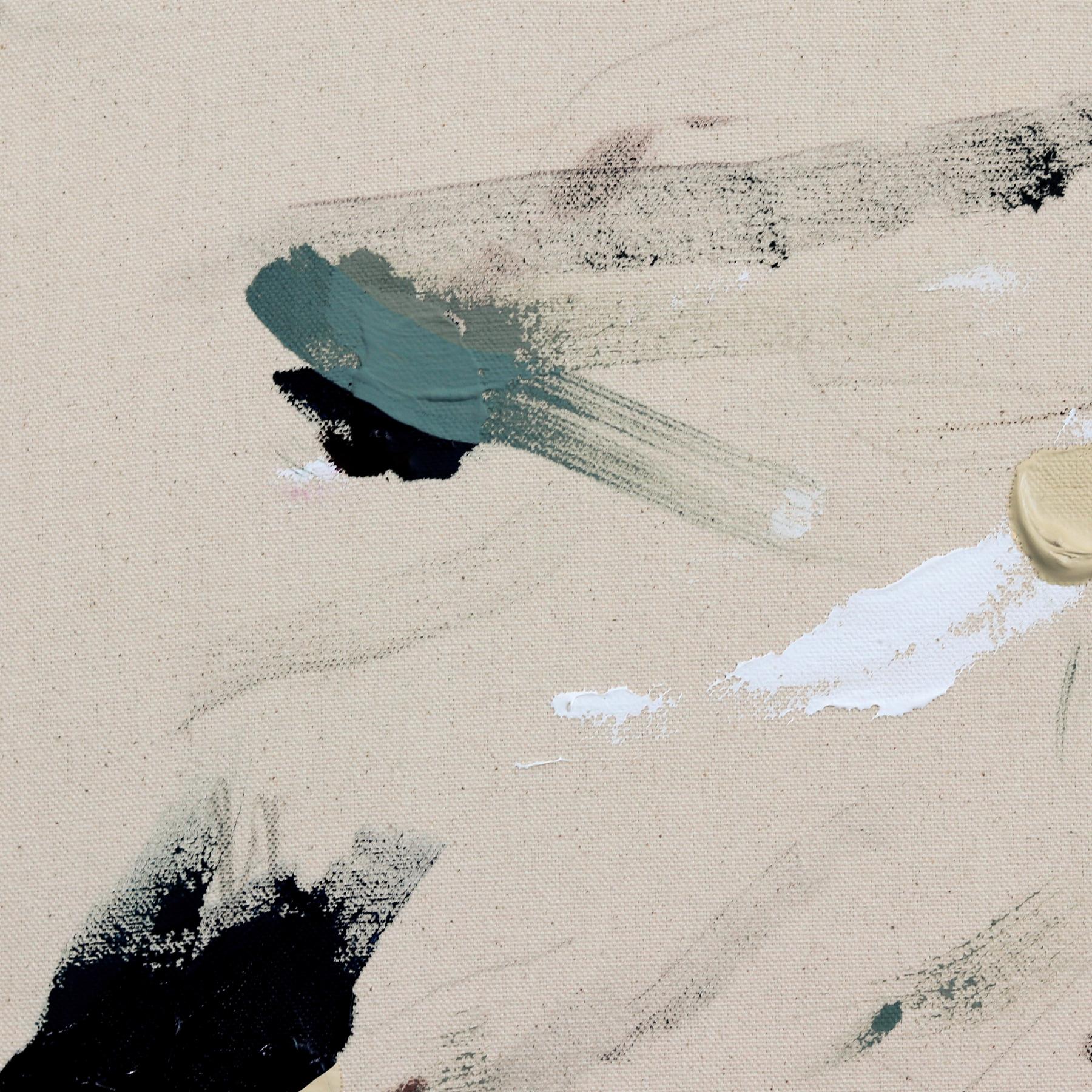 Up&Up - Pittura astratta su tela grezza Nature 2