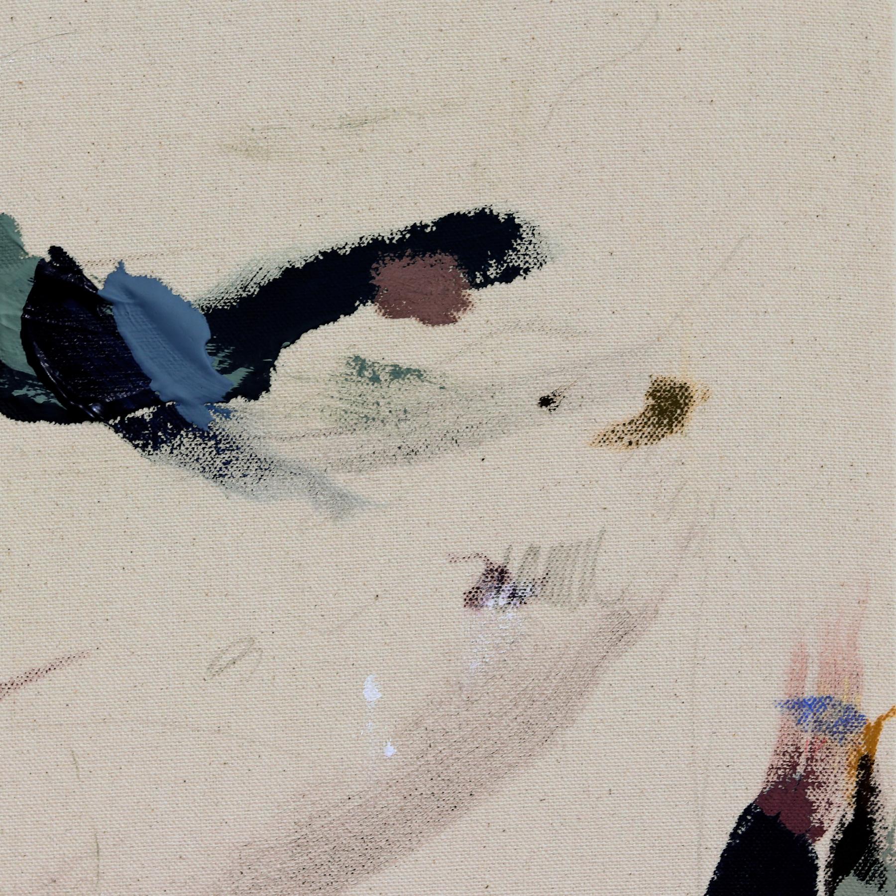 Up&Up - Pittura astratta su tela grezza Nature 4