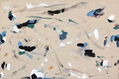 When the Tide is High - Original Minimalist Abstract Textural Painting on Canvas