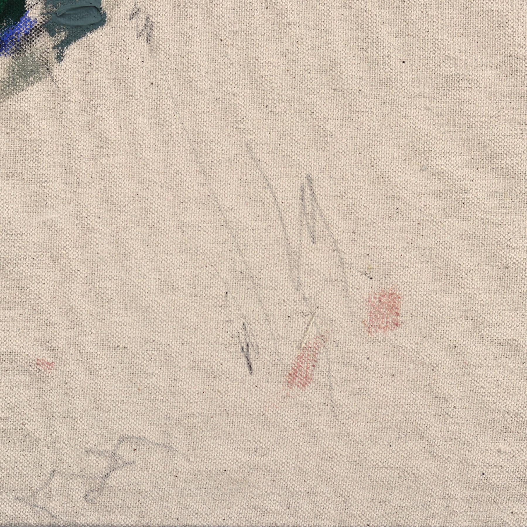 Avvolto in un sogno - Pittura astratta minimalista su tela Nature in vendita 6