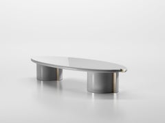 Tayma Lackierter Couchtisch, Zeitgenössisches Design, Made in Italy