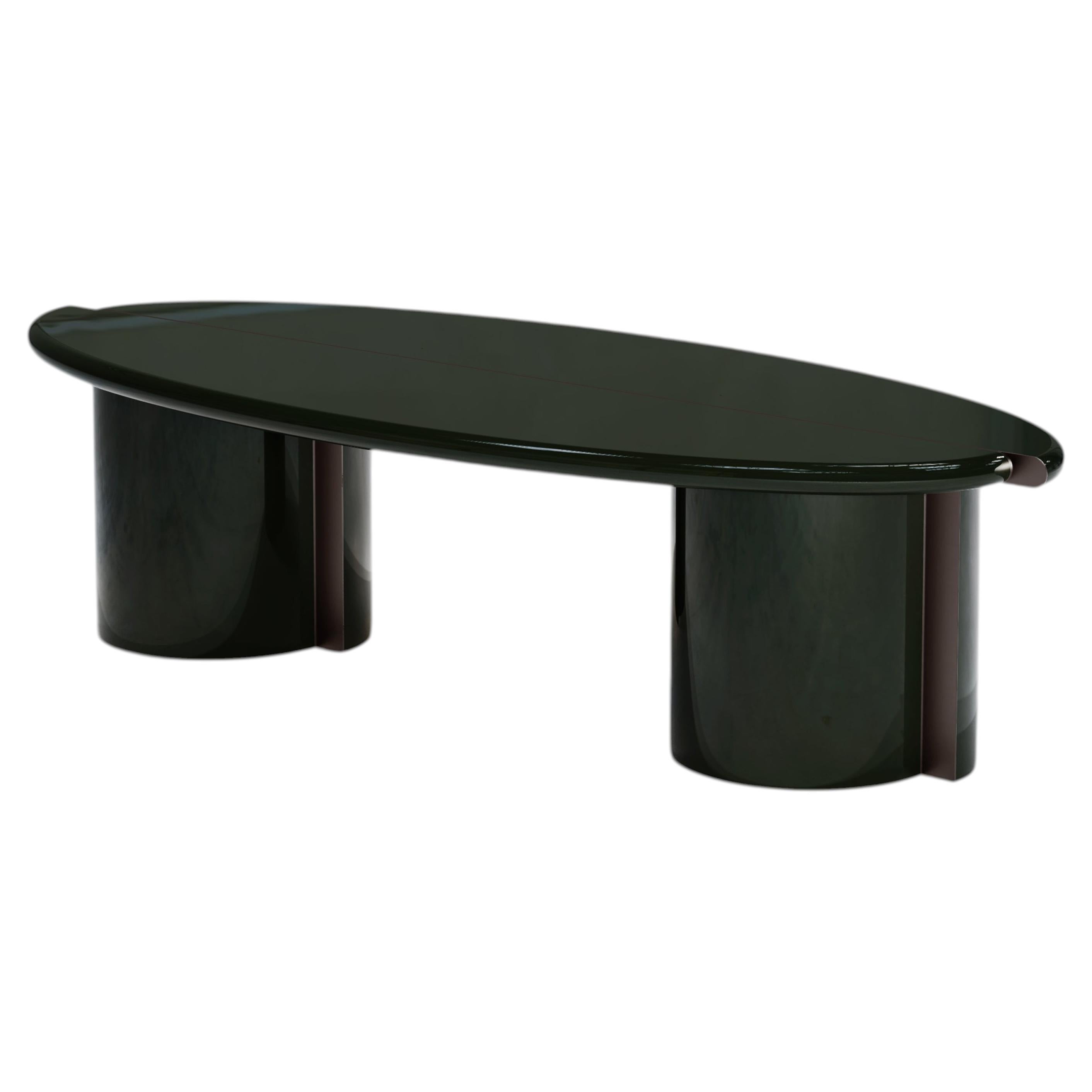Tayma Lacquered Coffee Table, Contemporary Design, Made in Italy