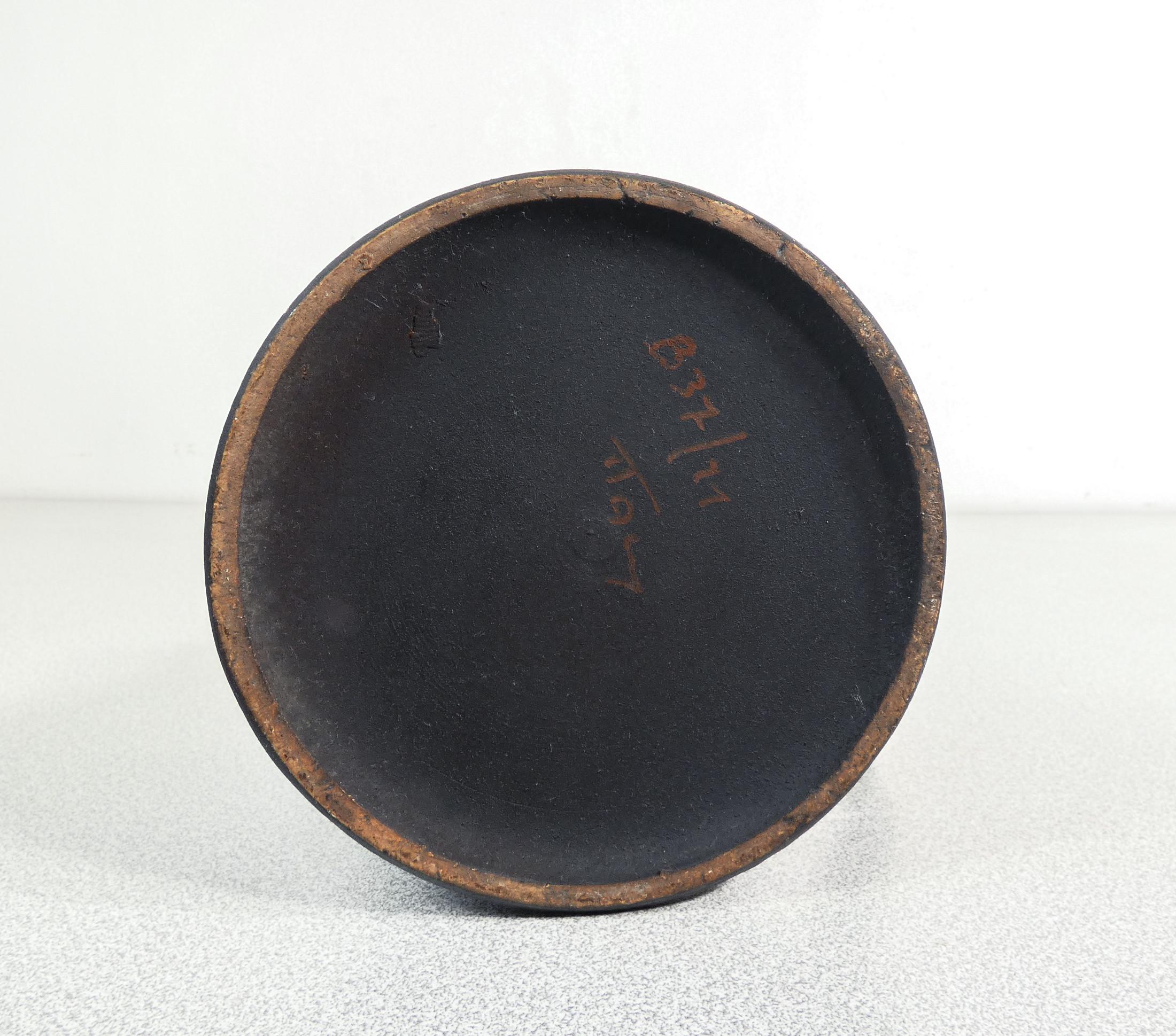 Tazza in ceramica smaltata, design di Aldo LONDI per Bitossi. Italia, Anni 50/60 in vendita 2