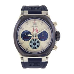 TB Buti M. Lippi Stainless Steel Automatic Chronograph Men
s Watch