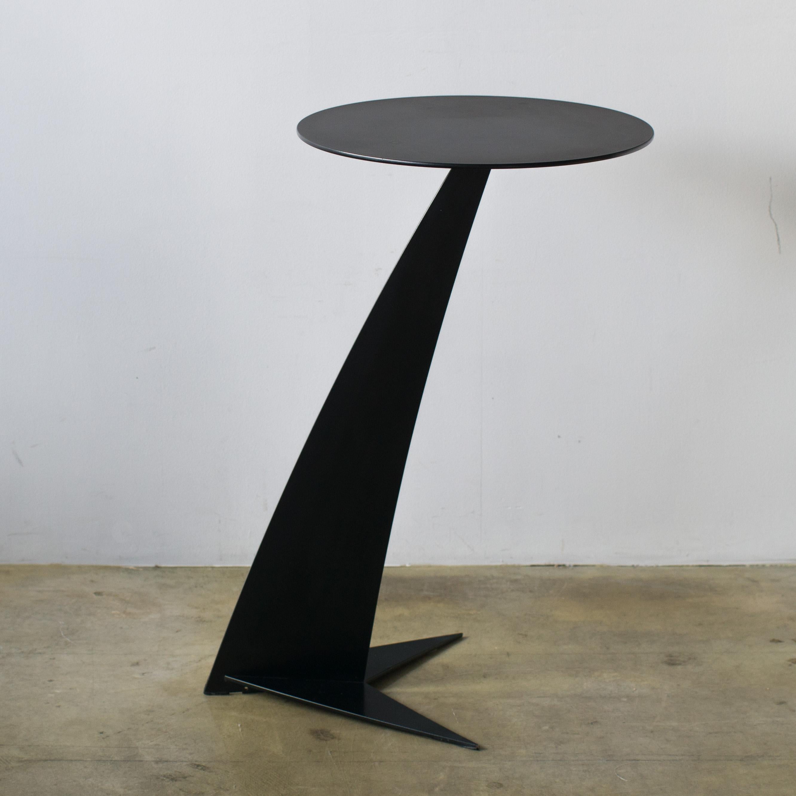 Italian Tb7 Gilles Derain Side Table Lumen Center Postmodern in Stock