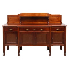 Antique t'Binnenhuis Sideboard Designed by Jac Van Den Bosch, Amsterdamse School 1909