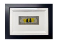 pop art contemporanea smile currency figurativa colore pop tecnica mista incorniciata