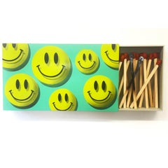 Strike a Happy Medium, Nostalic artwork - Smiley Face - Original art