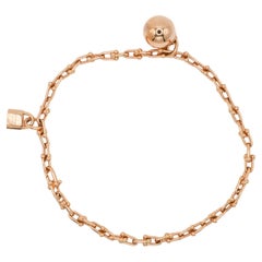 T&C Rose Gold Link Bracelet