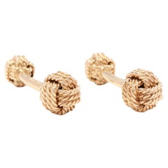 Tiffany & Co. 14Y Knot Cufflinks