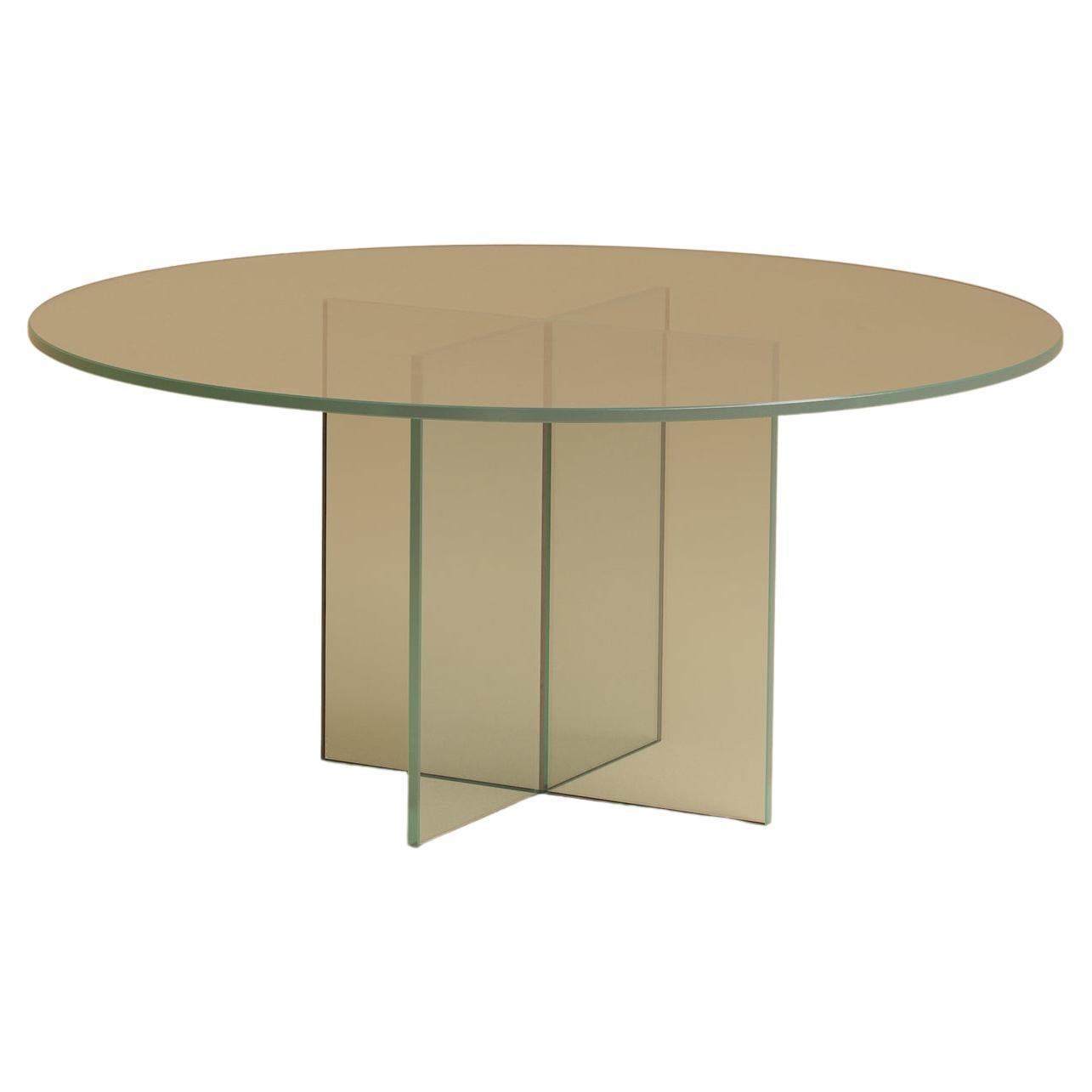 TC_VE02 Aka Table basse en verre extra blanc par Whiting