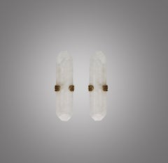 TDW22 Rock Crystal Sconces by Phoenix