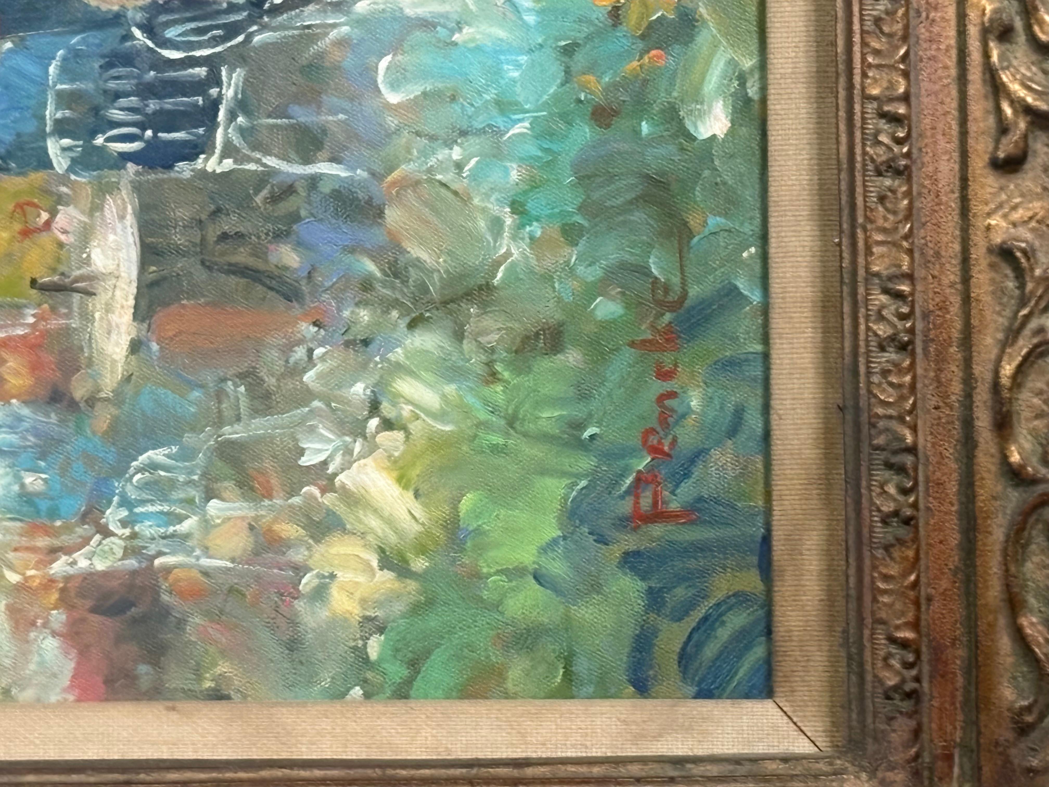 
T.E. Peinture originale de Pencke. En bon état, quelques taches mineures sur le passe-partout. Mesures 32x28