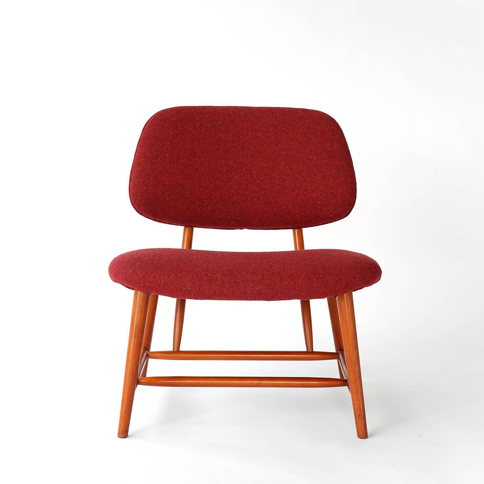 Te-Ve Slipper Chair by Alf Svensson 1