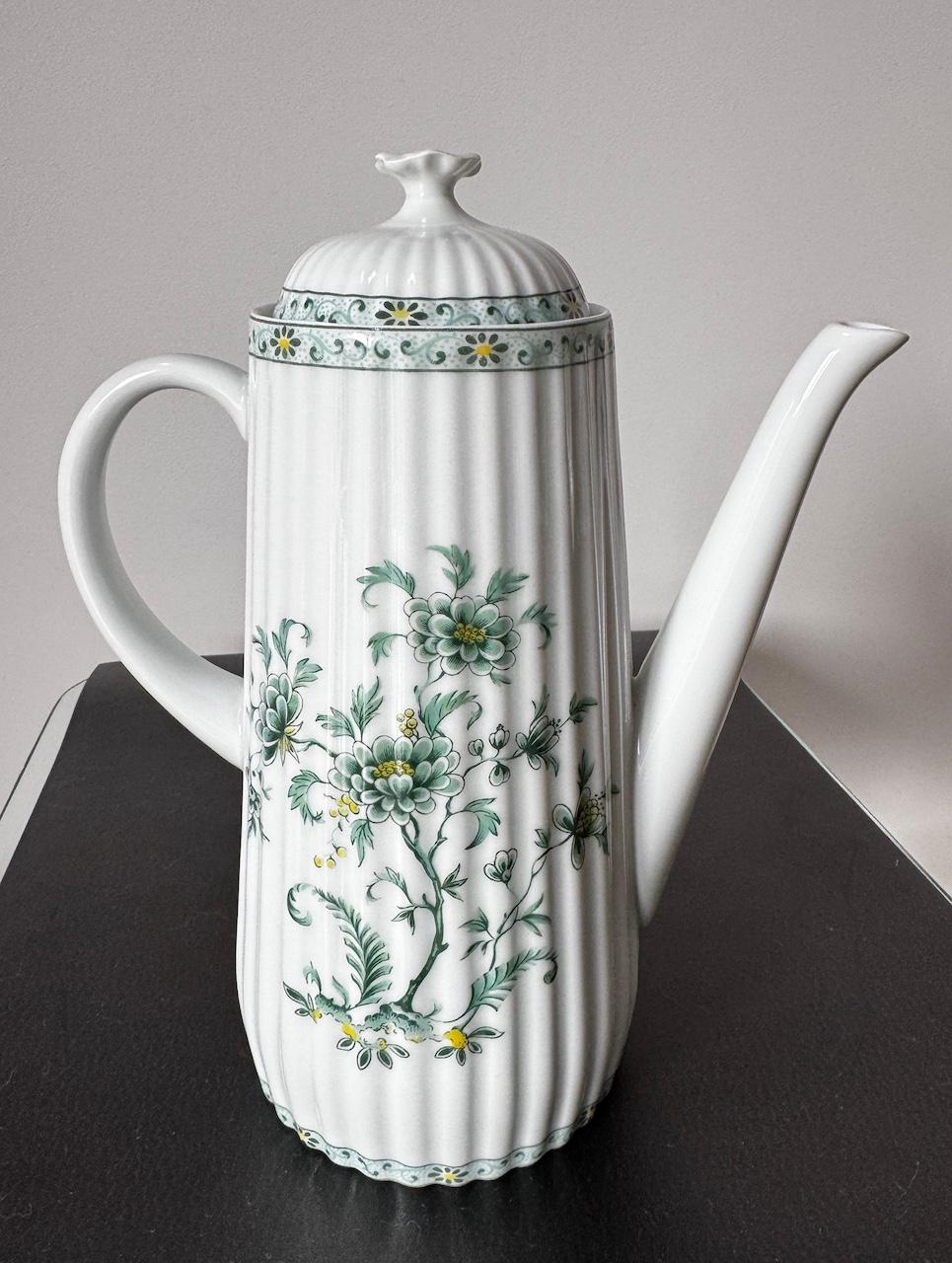 Tea and Coffee Set by Alfred Lanternier Limoges Porcelain Circa 1920 27 Pieces 5