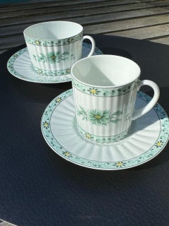 Tea and Coffee Set by Alfred Lanternier Limoges Porcelain Circa 1920 27 Pieces