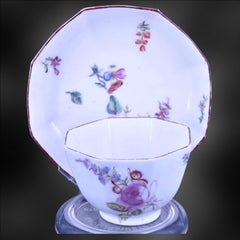 Tea Bowl & Saucer, Chelsea, circa 1752