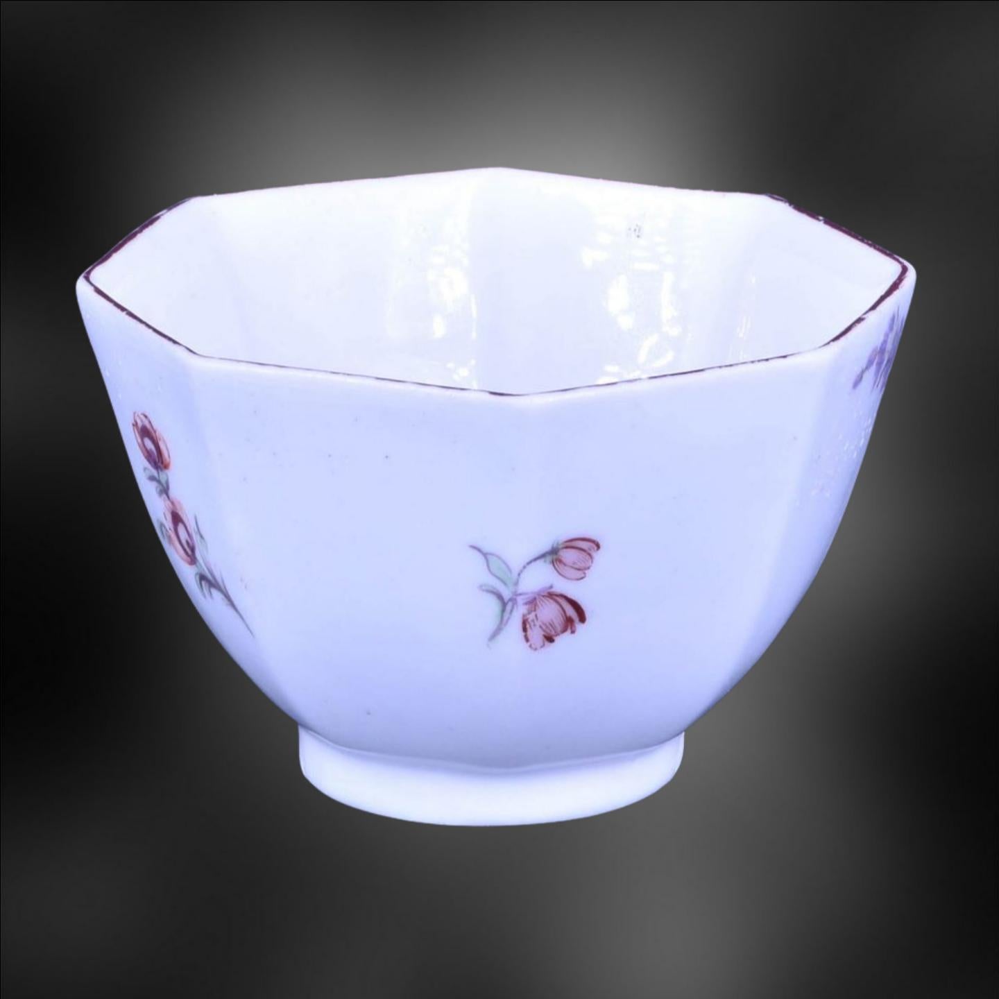 Porcelain Tea Bowl & Saucer, Chelsea, circa 1752 For Sale