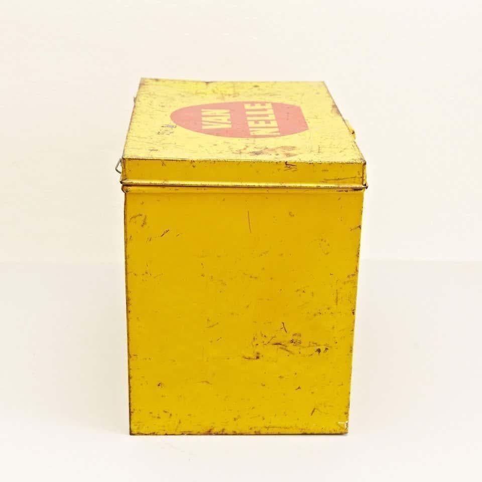 Metal Tea Box Designed by Jacques Jongert – Circa 1930 For Sale
