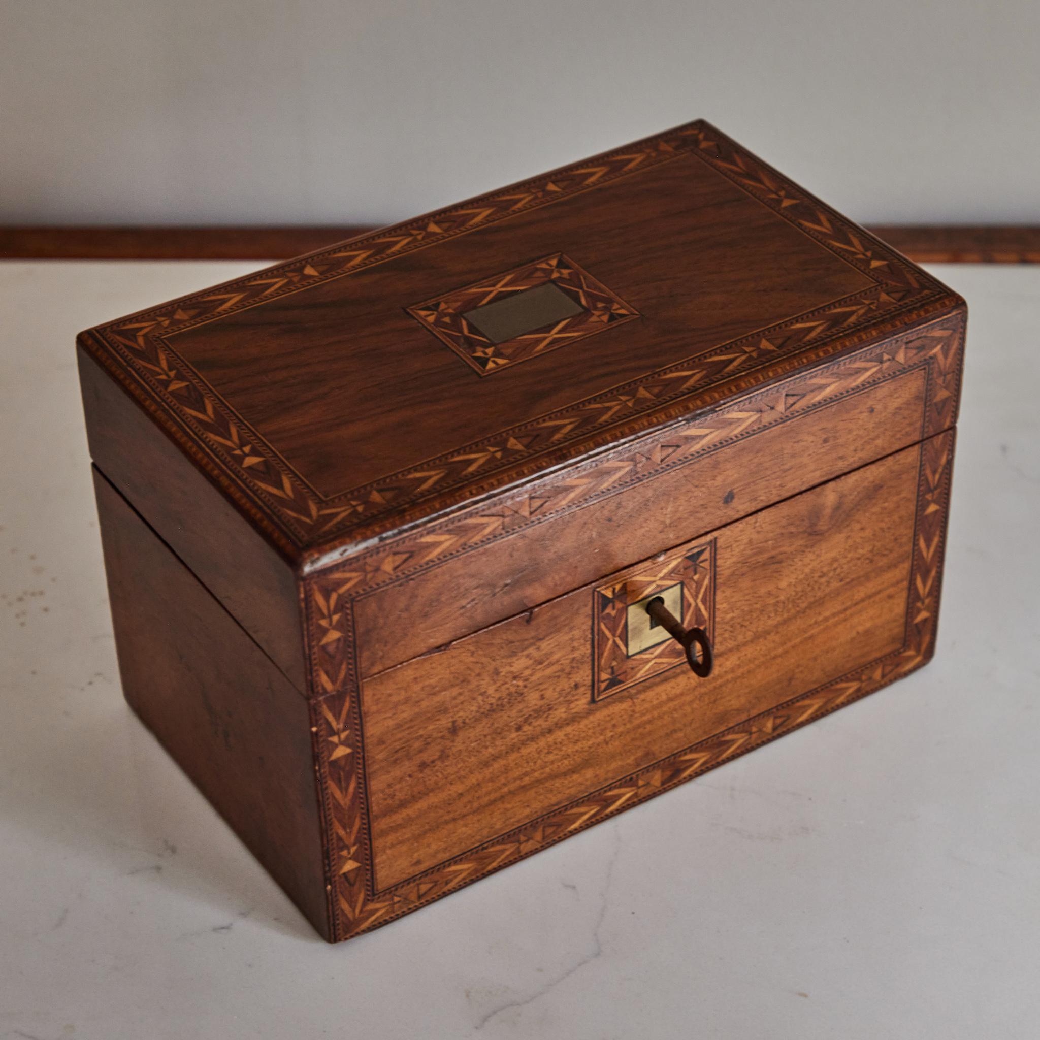 19th Century Tea Caddy Box