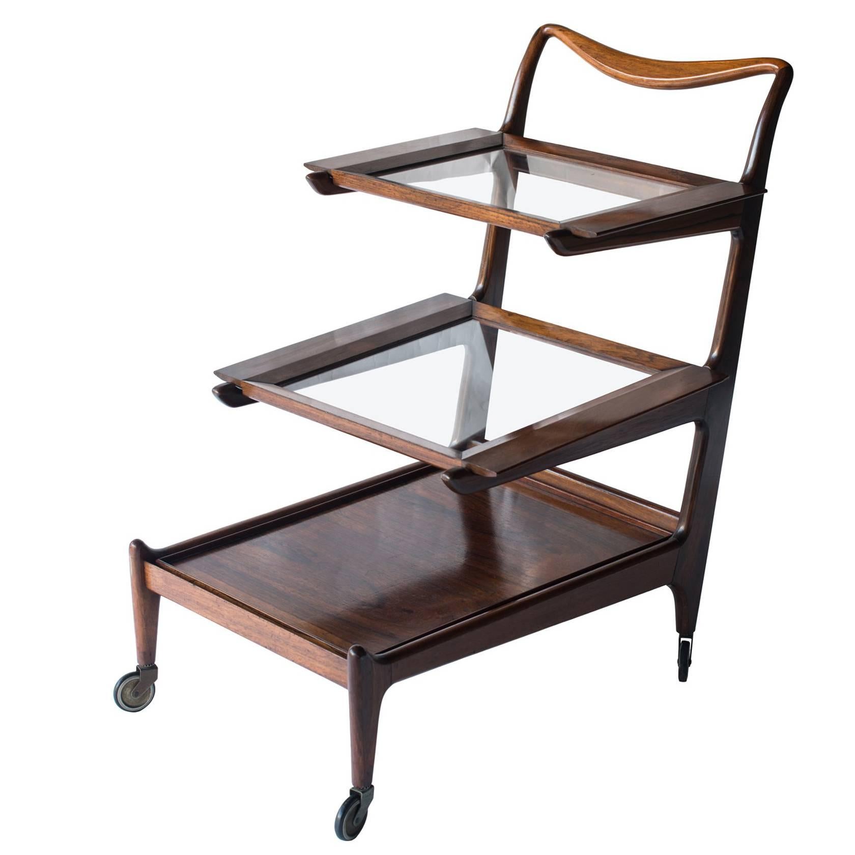 Midcentury Tea Cart, Teperman 1950s