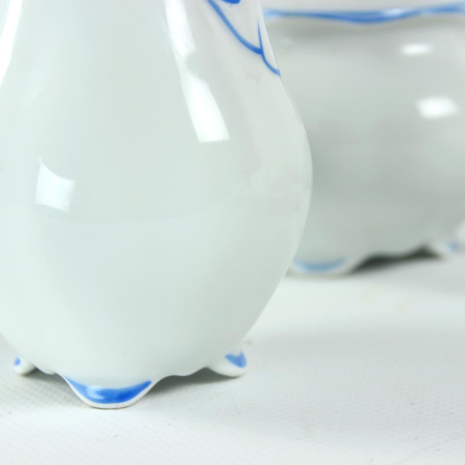 Tea / Coffee Porcelain Set By Pirkenhammer Brezova, 1950s For Sale 7