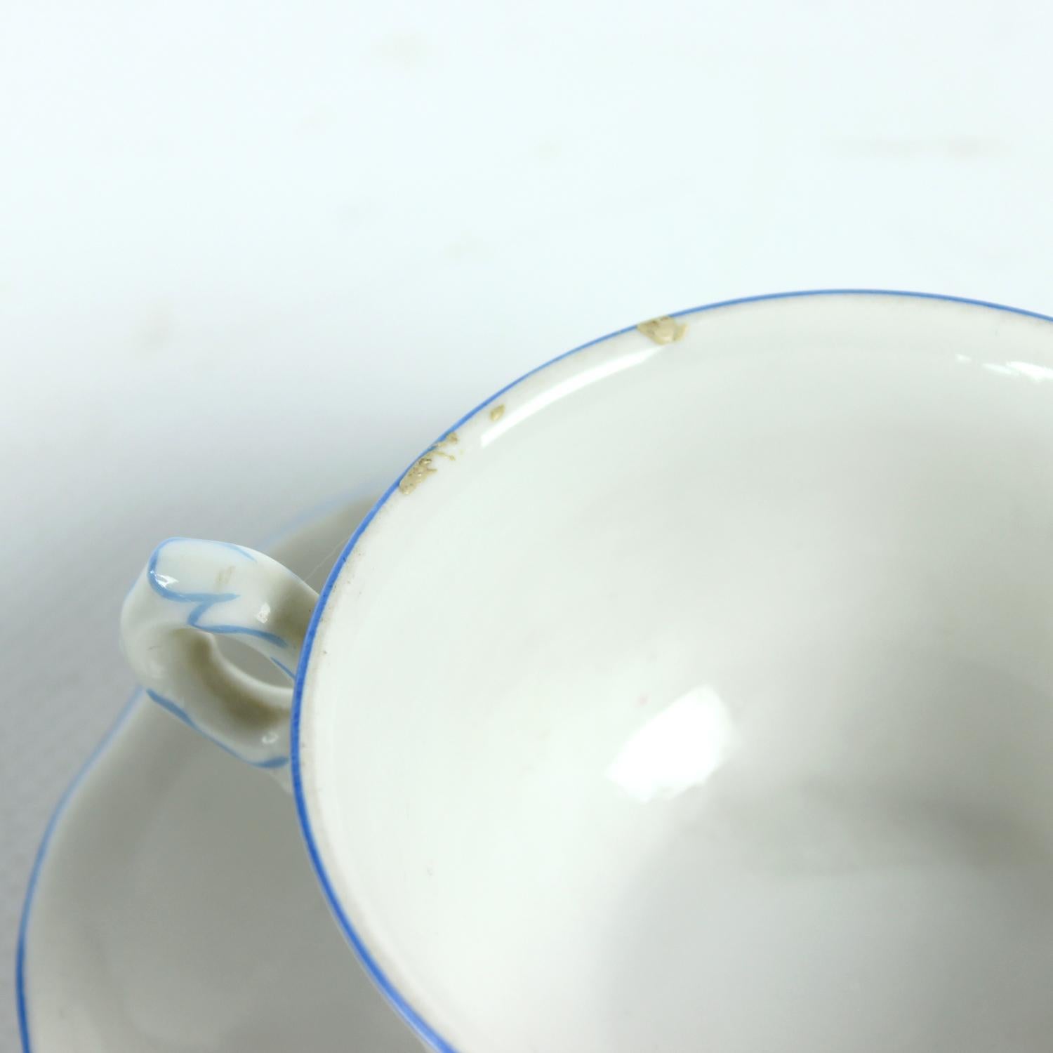 Tea / Coffee Porcelain Set By Pirkenhammer Brezova, 1950s For Sale 2
