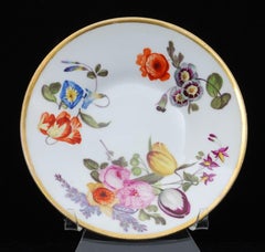 Tea Cup and Saucer Nantgarw Porcelain, circa 1815