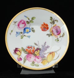 Tea Cup and Saucer Nantgarw Porcelain, circa 1815