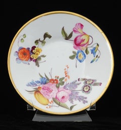 Tea Cup and Saucer Nantgarw Porcelain, circa 1815