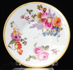 Tea Cup and Saucer Nantgarw Porcelain, circa 1815
