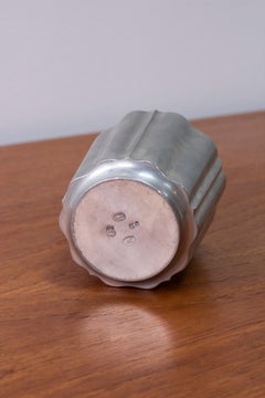 Tea jar in pewter by Edvin Ollers, forSchroeder & Olsson, Stockholm, 1931