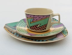 Teeservice „Flash On“ von Dorothy Hafner, Rosenthal Studio-Line Deutschland, 1980er Jahre