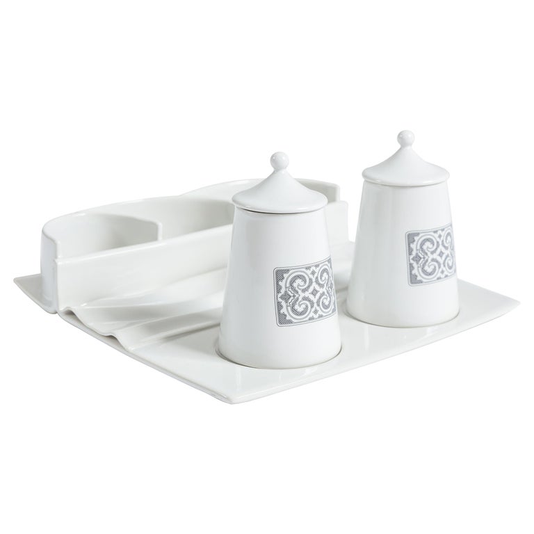 Toru Kaizawa for SoShiro Ainu porcelain tea service, new