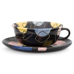 Tea Set 1990 Modern Design by Hedwig Bollhagen MFR emerged from Bauhaus