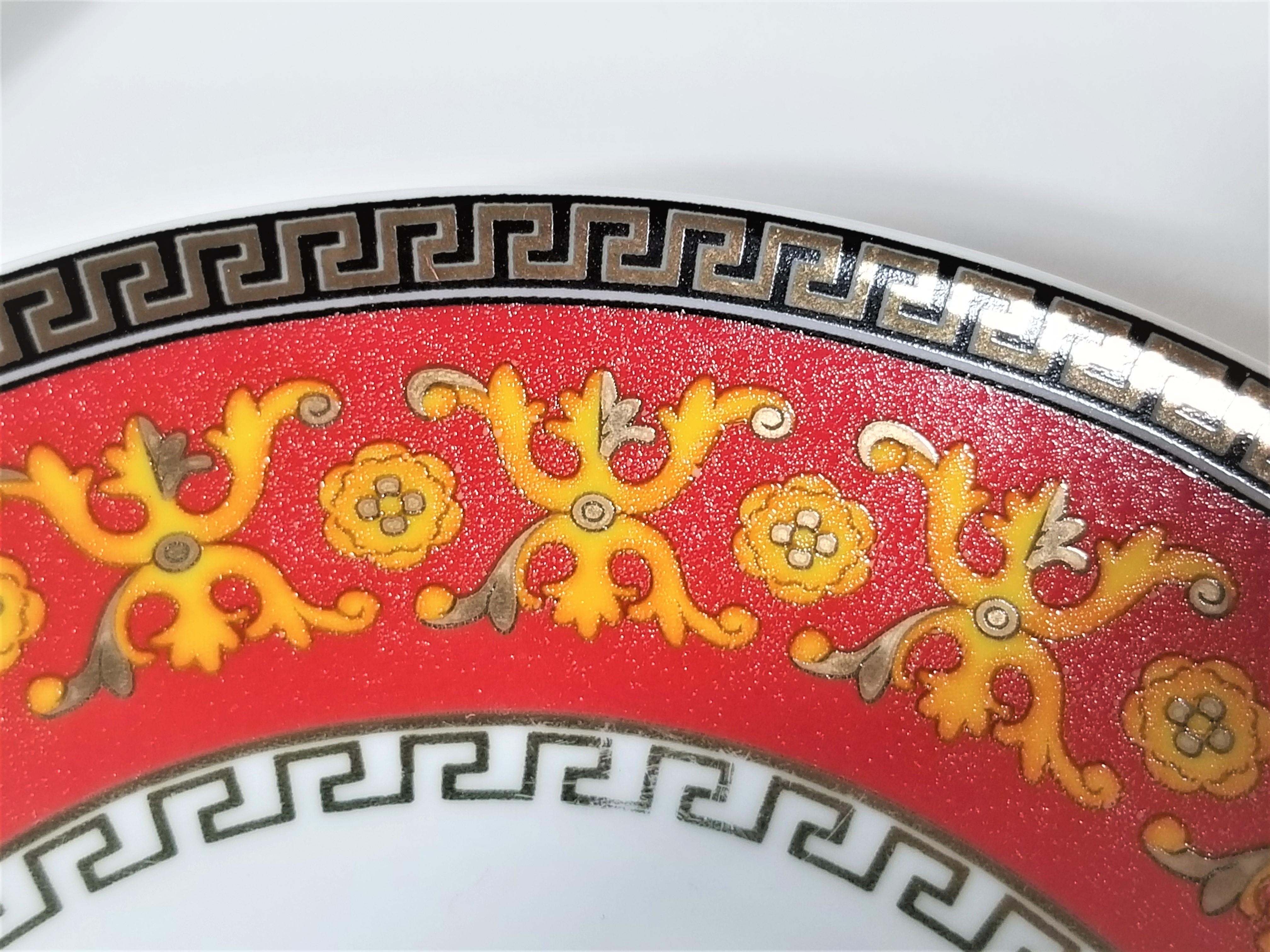 Tea Set by Imperial Greek Key Detail Mid Century 15 Piece For Sale 9