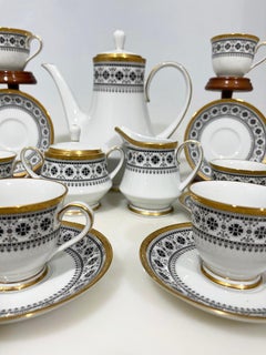 Tea set by Noritake Japan "Scheherazade" pattern for 10 persons