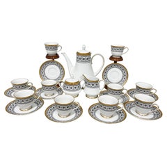 Tea set by Noritake Japan "Scheherazade" pattern for 10 persons