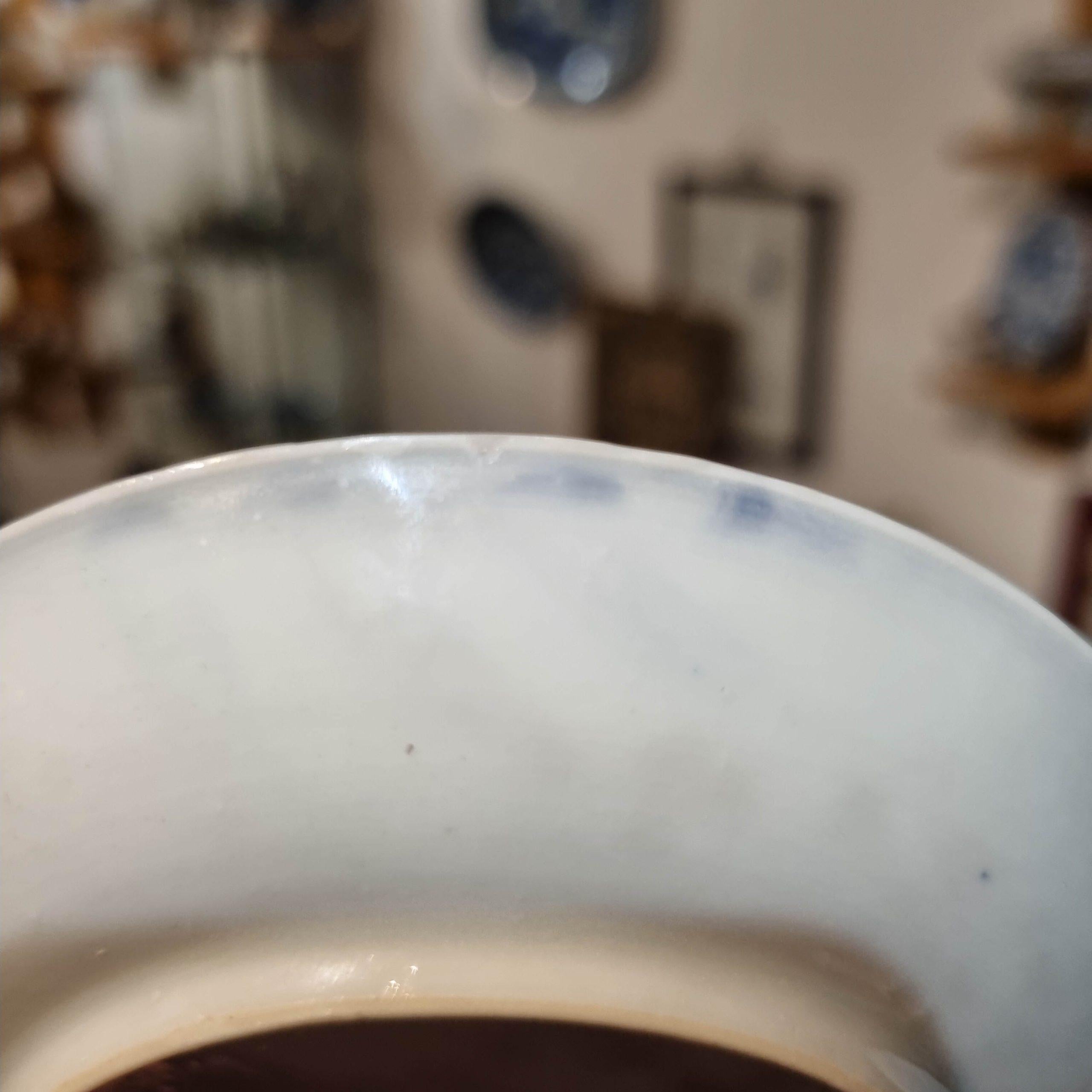 Juego de té Plato de porcelana china con motivo 