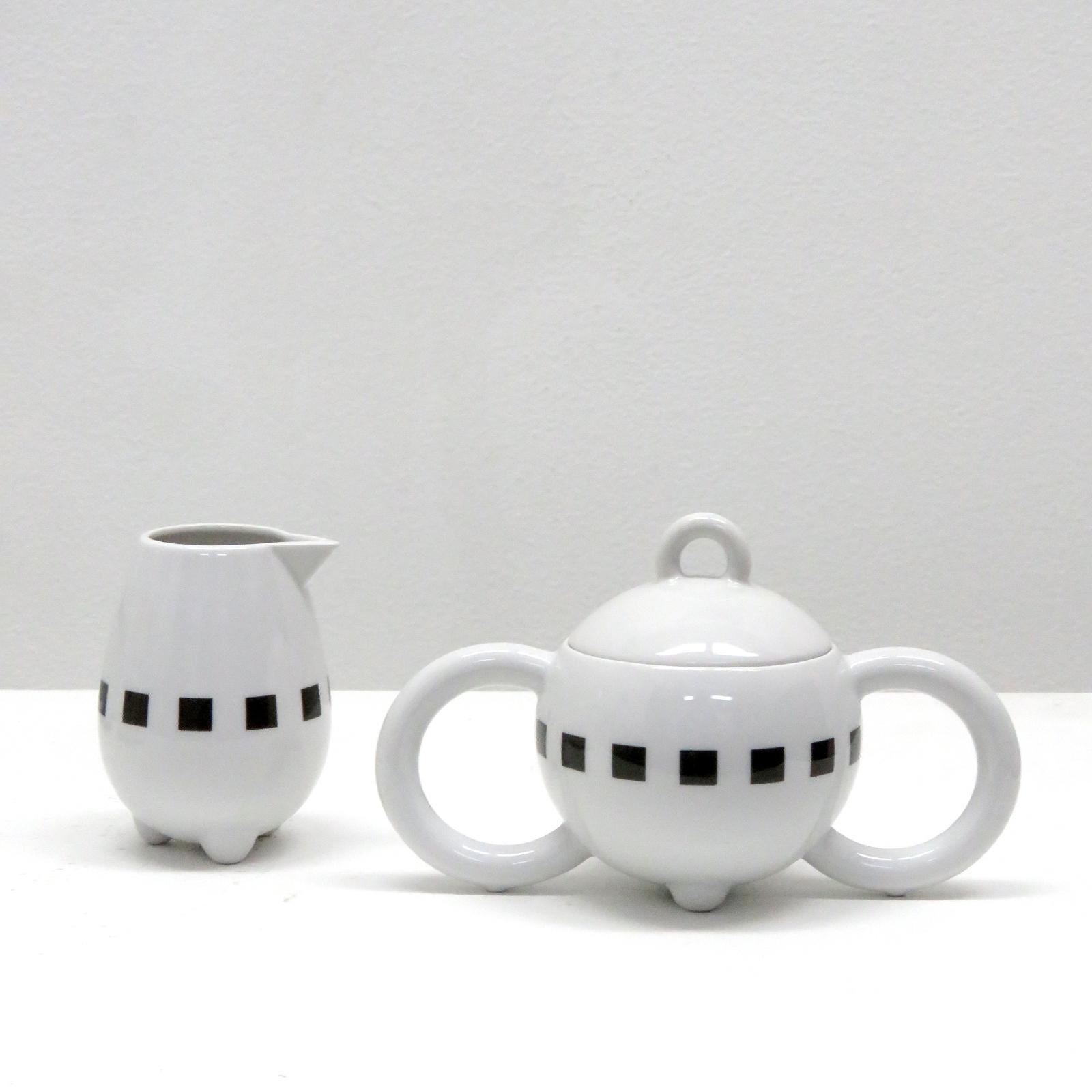 Porcelain Tea Set 'Fantasia' by Matteo Thun, 1980 For Sale