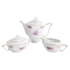 Juego de té de porcelana portuguesa "Candal"