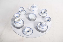 Tea Set in Renowned Portuguese Porcelain "Vista Alegre"