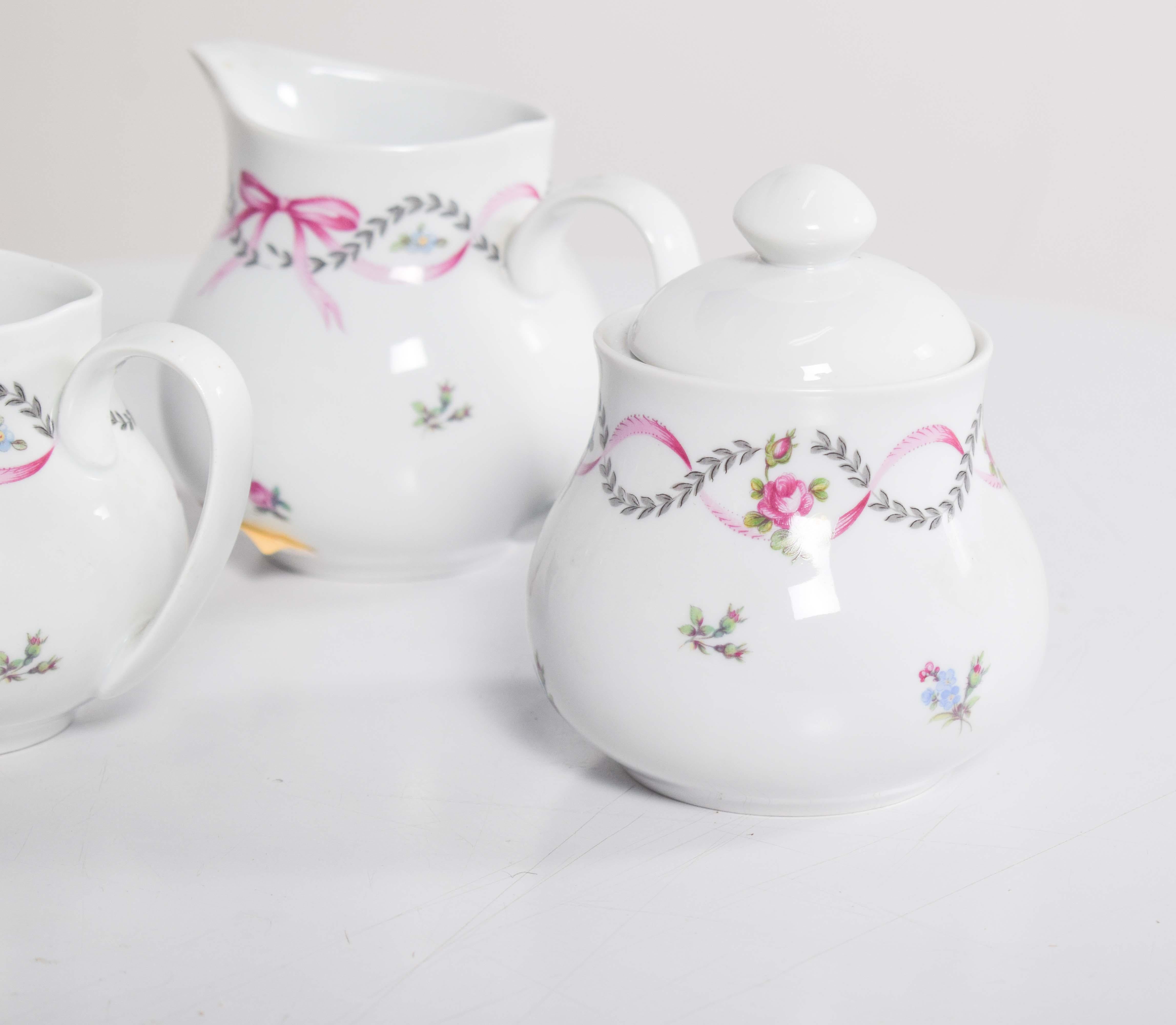 Francese Set da tè in porcellana di Limoges, Francia in vendita