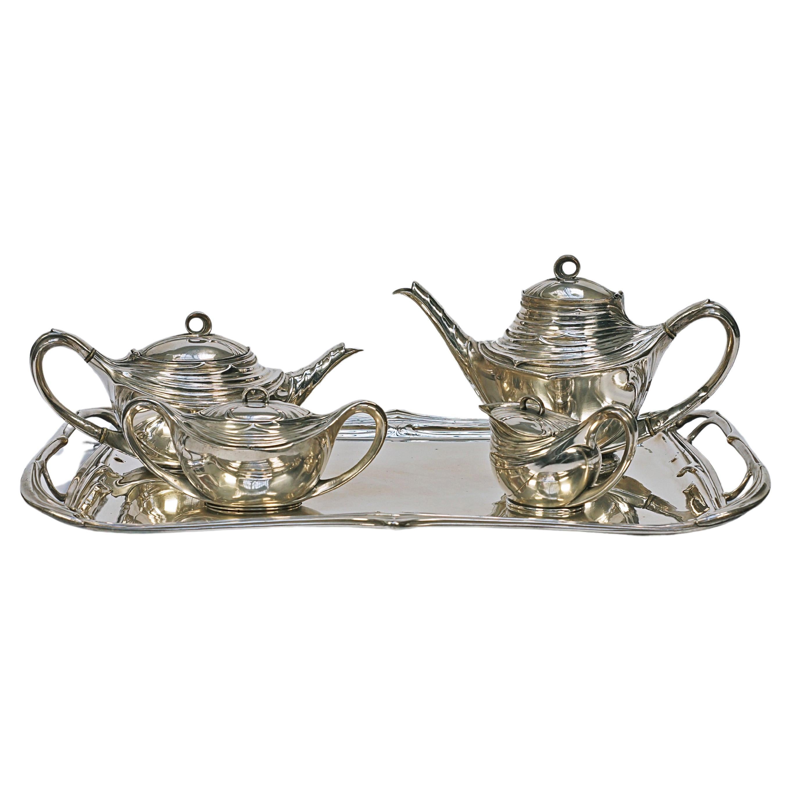 Tea set model 149 by WMF For Sale