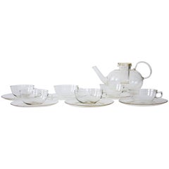 Tea Set "Teho" by Wilhelm Wagenfeld, circa 1925