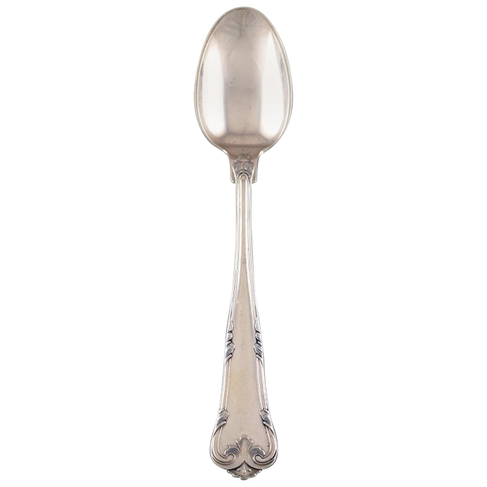 Tea Spoon, Cohr, Denmark "Herregaard" Silver Cutlery. 7 Spoons in Stock
